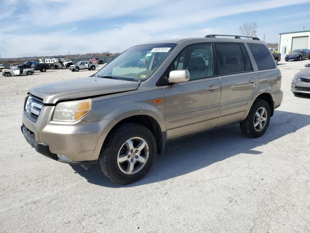 HONDA PILOT EX 2006 with VIN 2HKYF18406H504476 - Photo from auction