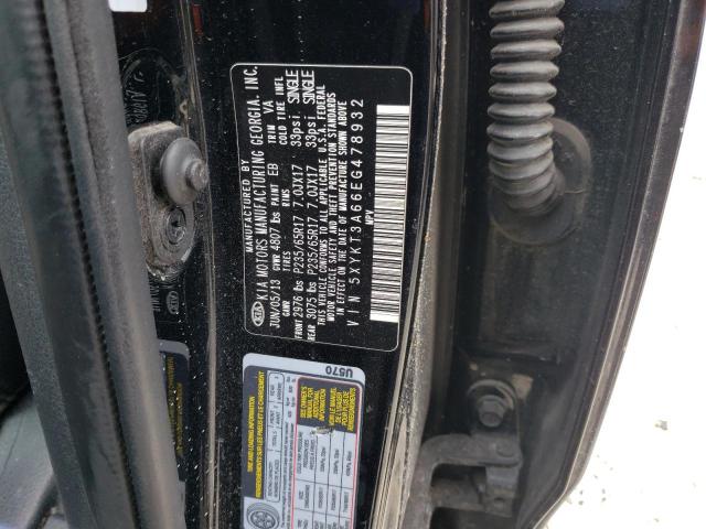 Photo 13 from auction – 2014 KIA SORENTO LX with VIN 5XYKT3A66EG478932