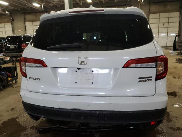 Photo 6 from auction – 2022 HONDA PILOT SE with VIN 5FNYF6H24NB053092