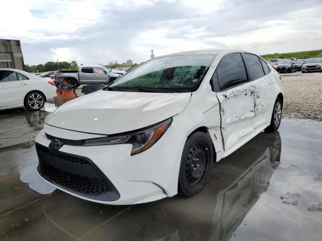 TOYOTA COROLLA LE 2020 with VIN 5YFEPRAE6LP066093 - Photo from auction
