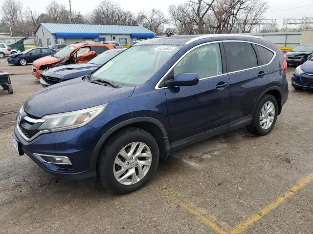 HONDA CR-V EXL 2015 with VIN 5J6RM4H75FL056053 - Photo from auction