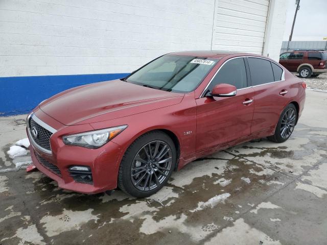 INFINITI Q50 RED SP 2016 with VIN JN1FV7AR3GM451981 - Photo from auction