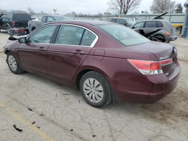 Photo 2 from auction – 2012 HONDA ACCORD LX with VIN 1HGCP2F3XCA178570