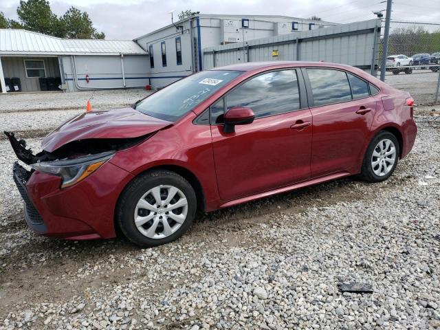 TOYOTA COROLLA LE 2022 with VIN 5YFEPMAE8NP329321 - Photo from auction