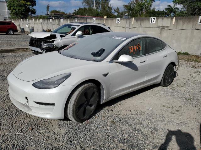 TESLA MODEL 3 2020 with VIN 5YJ3E1EA9LF598049 - Photo from auction
