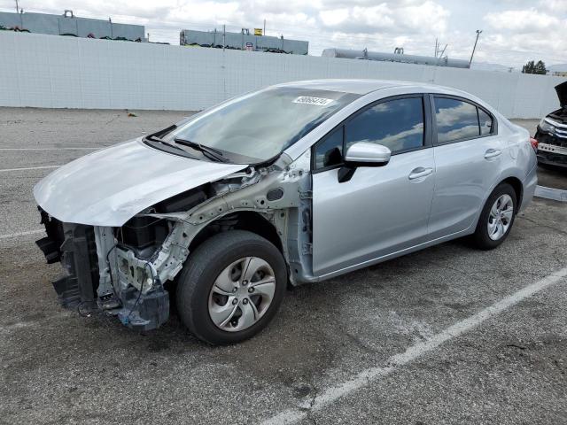HONDA CIVIC LX 2014 with VIN 19XFB2F5XEE202054 - Photo from auction