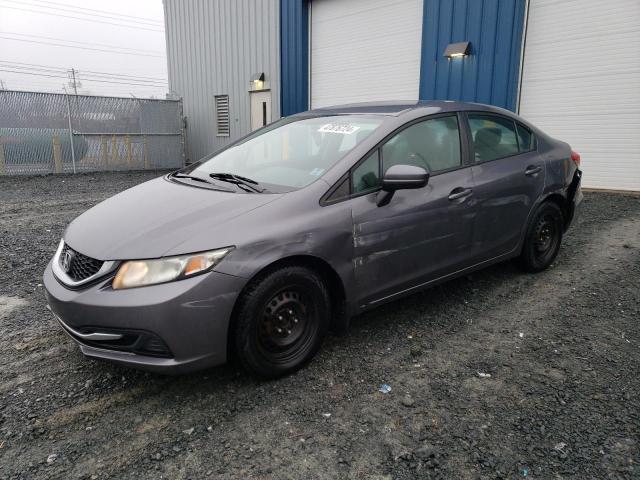 HONDA CIVIC LX 2014 with VIN 2HGFB2F46EH025998 - Photo from auction