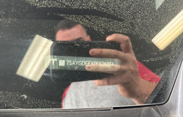 Photo 10 from auction – 2023 TESLA MODEL Y with VIN 7SAYGDEEXPF626051