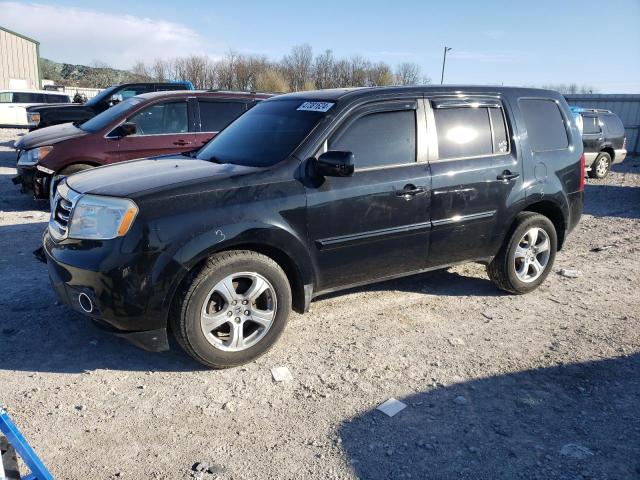 HONDA PILOT EXL 2012 with VIN 5FNYF4H57CB047136 - Photo from auction