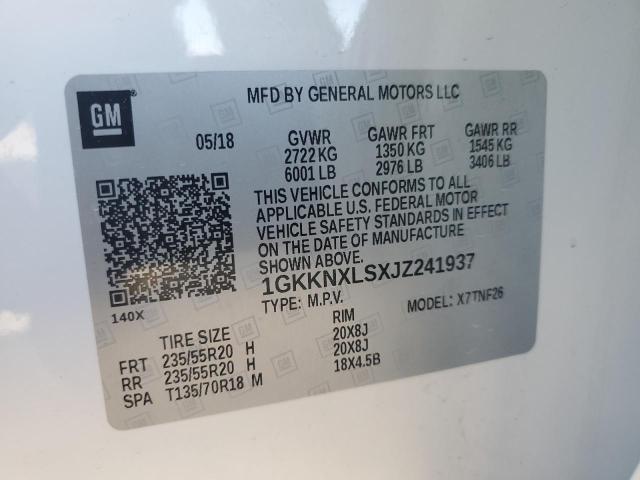 Photo 14 from auction – 2018 GMC ACADIA DEN with VIN 1GKKNXLSXJZ241937