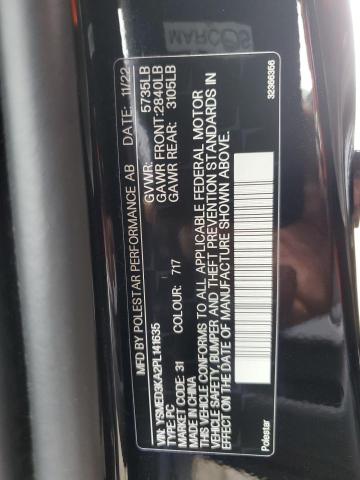 Photo 13 from auction – 2023 POLESTAR 2 with VIN YSMED3KA2PL141635