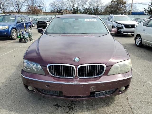 Photo 5 from auction – 2006 BMW 750 LI with VIN WBAHN83596DT37114