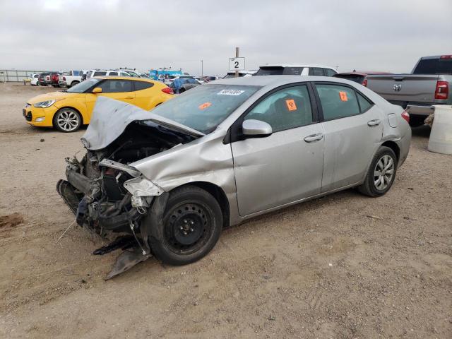 TOYOTA COROLLA L 2015 with VIN 2T1BURHE4FC388107 - Photo from auction