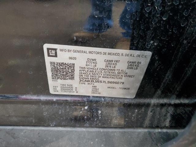 Photo 13 from auction – 2020 CHEVROLET BLAZER 3LT with VIN 3GNKBJRS7LS696079