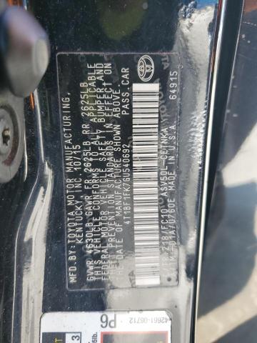 Photo 12 from auction – 2016 TOYOTA CAMRY LE with VIN 4T1BF1FK7GU540692