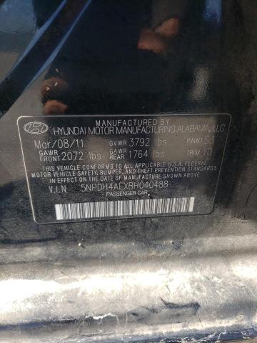 Photo 12 from auction – 2011 HYUNDAI ELANTRA GL with VIN 5NPDH4AEXBH040488