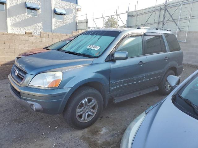 HONDA PILOT EX 2005 with VIN 5FNYF18425B037347 - Photo from auction