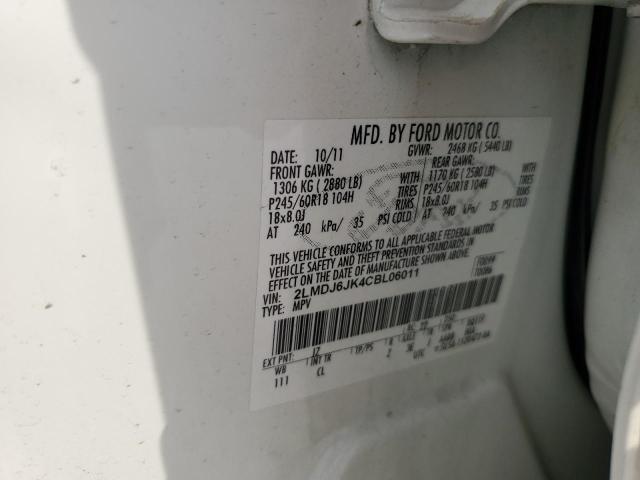 Photo 13 from auction – 2012 LINCOLN MKX with VIN 2LMDJ6JK4CBL06011