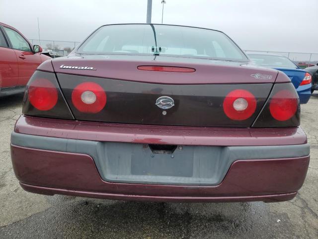 Photo 6 from auction – 2004 CHEVROLET IMPALA with VIN 2G1WF52E549402485