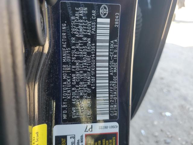 Photo 12 from auction – 2016 TOYOTA CAMRY LE with VIN 4T1BF1FK0GU141364