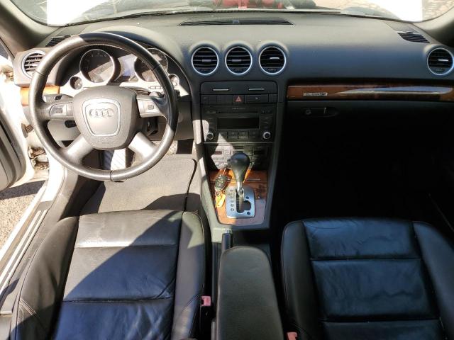 Photo 8 from auction – 2008 AUDI A4 3.2 CAB with VIN WAUDH48H38K016041