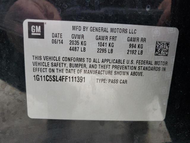 Photo 12 from auction – 2015 CHEVROLET MALIBU 1LT with VIN 1G11C5SL4FF111391