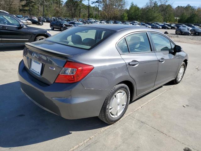 Photo 3 from auction – 2012 HONDA CIVIC HF with VIN 2HGFB2F65CH322095