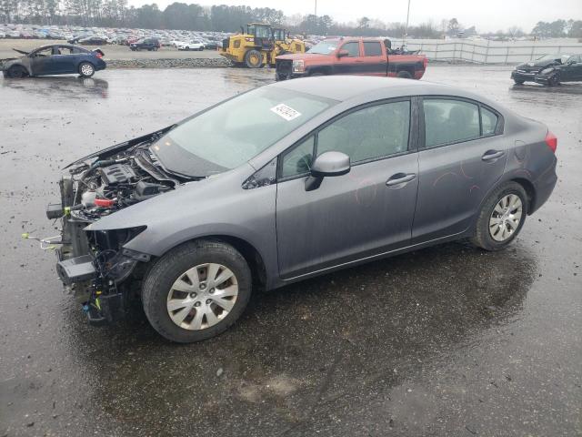HONDA CIVIC LX 2012 with VIN 19XFB2F56CE106242 - Photo from auction