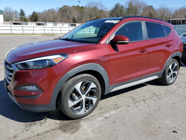 HYUNDAI TUCSON VAL 2018 with VIN KM8J3CA25JU834025 - Photo from auction
