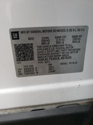 Photo 12 from auction – 2018 GMC TERRAIN SL with VIN 3GKALTEX0JL407635