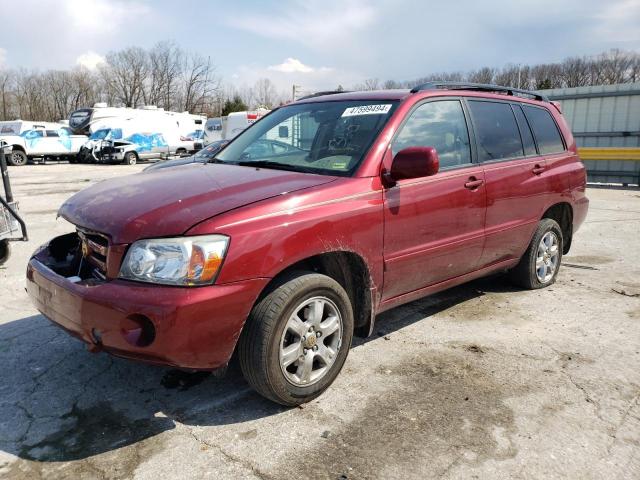TOYOTA HIGHLANDER 2004 with VIN JTEDP21A140038628 - Photo from auction