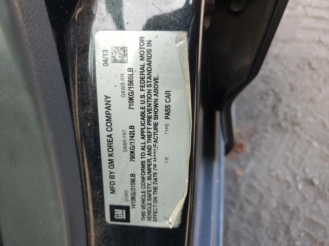 Photo 12 from auction – 2013 CHEVROLET SPARK LS with VIN KL8CB6S95DC615016