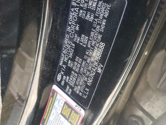Photo 12 from auction – 2019 KIA SOUL with VIN KNDJN2A21K7686688