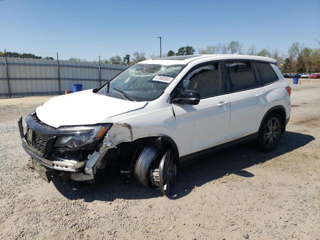 HONDA PASSPORT E 2021 with VIN 5FNYF7H54MB012153 - Photo from auction