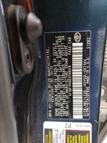 Photo 13 from auction – 2014 TOYOTA CAMRY L with VIN 4T1BF1FK6EU769278