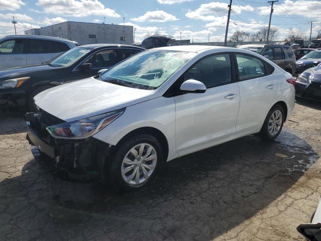 HYUNDAI ACCENT SE 2022 with VIN 3KPC24A61NE166785 - Photo from auction