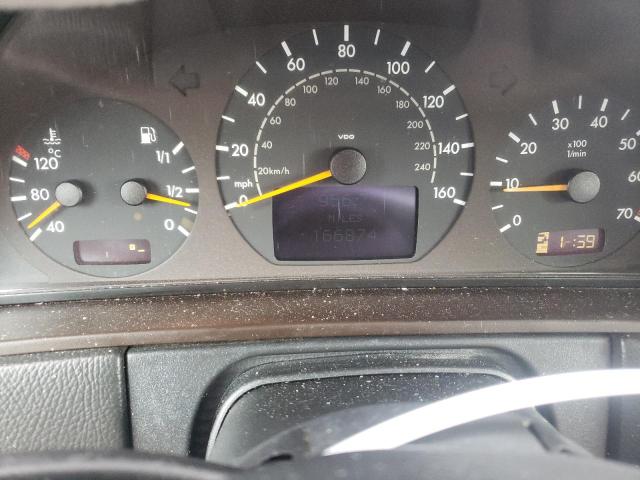 Photo 9 from auction – 2002 MERCEDES-BENZ E 320 with VIN WDBJF65J22B405094