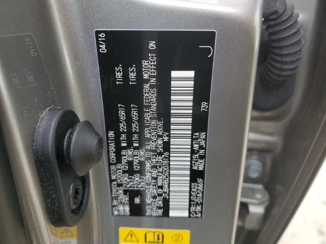 Photo 12 from auction – 2016 LEXUS NX 200T BA with VIN JTJBARBZ5G2078176