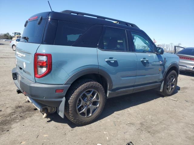 Photo 3 from auction – 2021 FORD BRONCO SPO with VIN 3FMCR9D99MRA33015