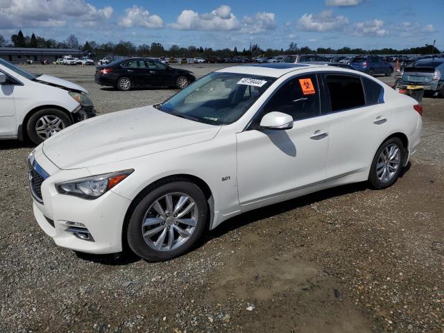 INFINITI Q50 BASE 2016 with VIN JN1CV7AP1GM201396 - Photo from auction
