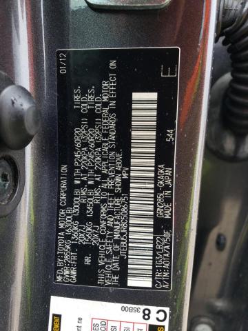 Photo 13 from auction – 2012 TOYOTA 4RUNNER SR with VIN JTEBU5JR8C5086751