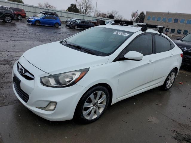 HYUNDAI ACCENT GLS 2012 with VIN KMHCU4AE3CU076890 - Photo from auction