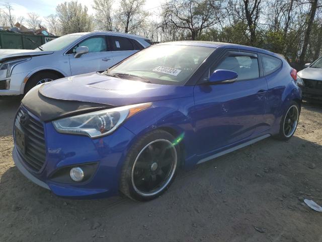HYUNDAI VELOSTER T 2013 with VIN KMHTC6AE3DU100878 - Photo from auction