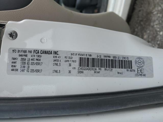 Photo 14 from auction – 2016 DODGE GRAND CARA with VIN 2C4RDGDG4GR370184