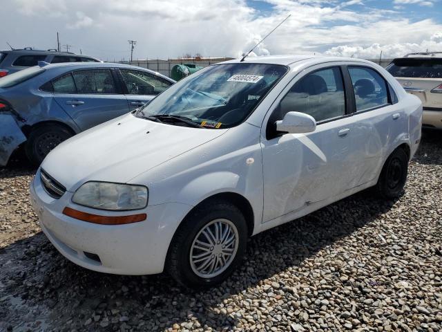 CHEVROLET AVEO BASE 2006 with VIN KL1TD56616B547065 - Photo from auction
