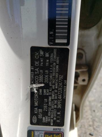 Photo 12 from auction – 2018 KIA FORTE LX with VIN 3KPFL4A72JE247792
