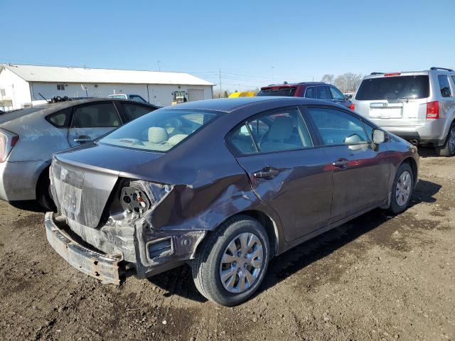 Photo 3 from auction – 2012 HONDA CIVIC LX with VIN 19XFB2F56CE107729