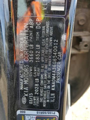 Photo 12 from auction – 2016 KIA RIO LX with VIN KNADM4A36G6540012