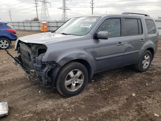 HONDA PILOT EXL 2009 with VIN 5FNYF48569B041384 - Photo from auction