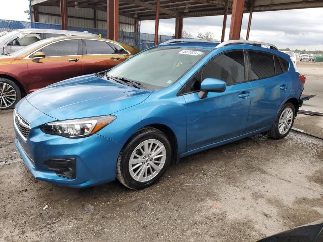 SUBARU IMPREZA PR 2018 with VIN 4S3GTAB62J3700938 - Photo from auction
